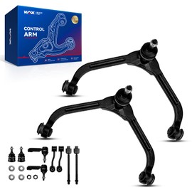KAX Front Lower Control Arm w/Ball Joint Fit for Jee-p Liberty 2.4L & 3.7L 2002 2003 2004,Suspension Kit K3198 K3199 EV402 ES3535 ES3536 K7391 10pcs