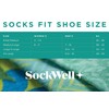 Sockwell Men's Camp Stripe Crew Sock, Charcoal, L/XL, Dark Grey,