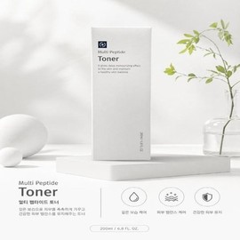 Renecell Toner Multi Peptide Skin 200ml Basic / 르네셀 토너 멀티 펩타이드 스킨 200ml 기본