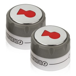 ArrogantF 𝙐𝙥𝙜𝙧𝙖𝙙𝙚𝙙 91538 Lighted Control Knobs Replacements for Weber Summit Grill Knobs 400/600 Grills E-470, E-670, S-460, S-470, S-660, S-670,for Weber Grill Replacement Parts