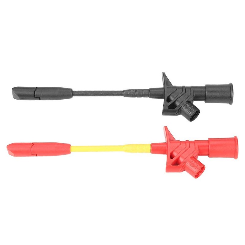 Grab Clamp Multimeter Test Probes Pack of 2 Fully Insulated