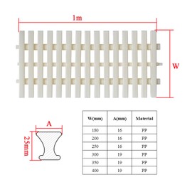 OemClima Swimming pool grille, overflow grille, pool overflow gutter, gutter grate, sauna grate, overflow pool, floor gutter, shower