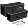 Trailer Hitch Receiver Extender Adapter Reducer Sleeve Set by Fetechmate,