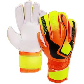 AnnuoYi Football Goalkeeper Gloves,Kids Youth Football Soccer Goalkeeper Goalie Training Gloves Gear Finger Protection Football Training Gloves for Teenager