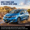 PIT66 Front Upper Bumper Grille Compatible with Honda Fit 2018