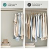 SONGMICS Clothes Hangers, Pack of 100 Plastic Coat Hangers, Space-Saving,