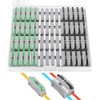 XHF 60 Pcs Black, White & Green Conductor Compact Connectors