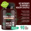 YUM-V'S Strong Earth- Organic Multivitamin Gummies for Adults - Gummy