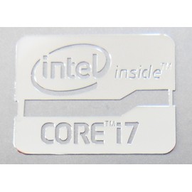 Intel Core i7 Inside Metal Sticker 16.5 x 21mm [647]