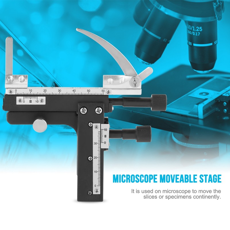 Professional Attachable Mechanical X-Y Moveable Stage Caliper With Scale for
