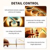 MILADALED 3.28FT/1M COB LED Strip Light 3000K Warm White High