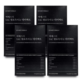 Esther Formula Yeo Esther SAC Fermented Black Garlic Direct 320mg x 30 sheets 4 cans I / 에스더포뮬러 여에스더 SAC 발효흑마늘 다이렉트 320mg x 30매 4통 I