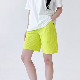 Women's Colorful Swim and Beach Shorts Shorts Dark Khaki/L