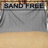 Dlebay Beach Towel 2 Pack,Sand Free Beach Towels Oversized 39
