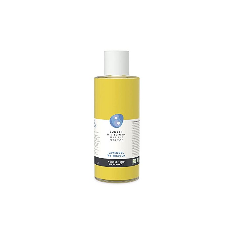 Sonett Mistletoe Shape Body & Massage Oil, Lavender Frankincense, 485