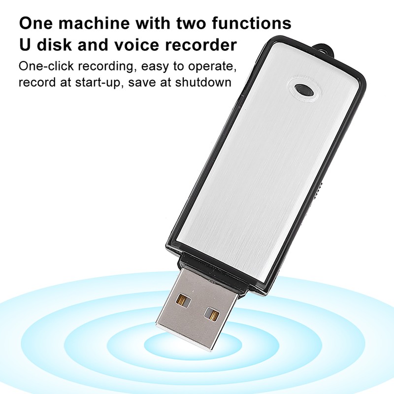 X09 USB Flash Disk Recording Pen Storable Playable MP3 Dual