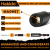 Hakkin Magnetic Bit Holder 5Pcs 60mm Impact Bit Holder S2