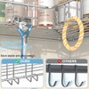 Yazoni Corner Shower Caddy 2-Pack, No Drilling Shower Organizer Corner