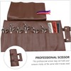 Beavorty Hair Scissors Professional Storage Barber Scissor Pouch Case Compact
