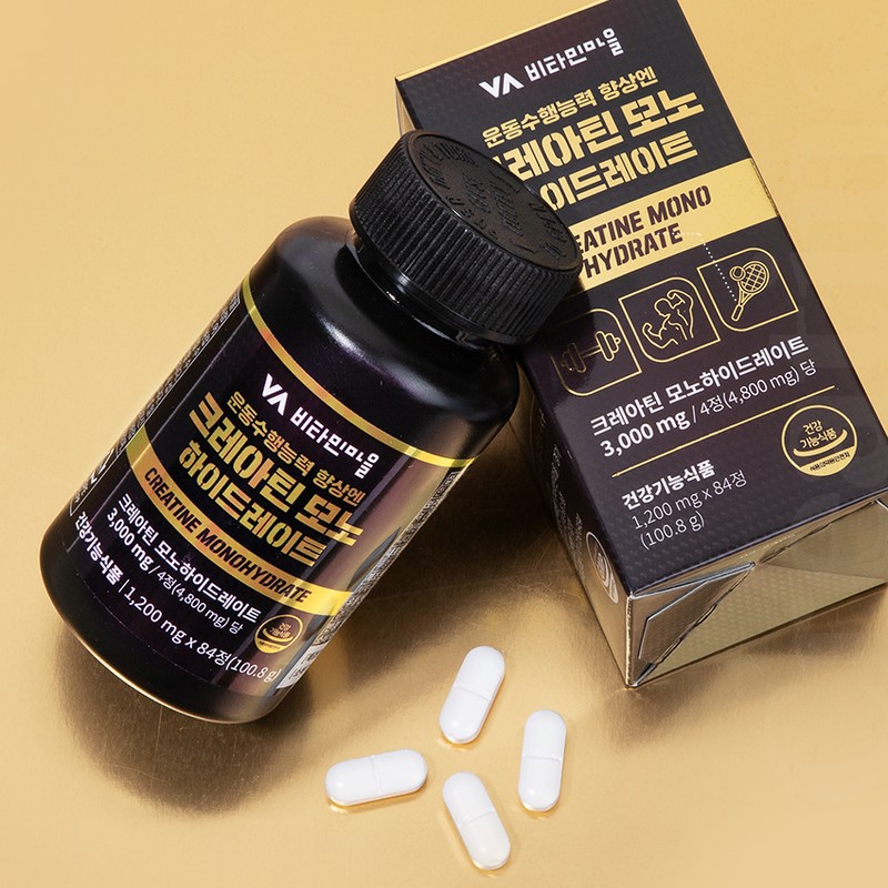 Vitamin Village [42-day supply] Vitamin Village creatine monohydrate 3000mg 84