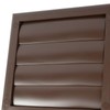 ECOPRO VENT Plastic 4" Brown Dryer Vent Cover with Flange