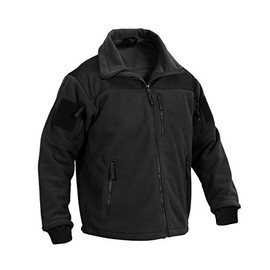 Rothco Spec Ops Tactical Fleece Jacket, Black, 3XL