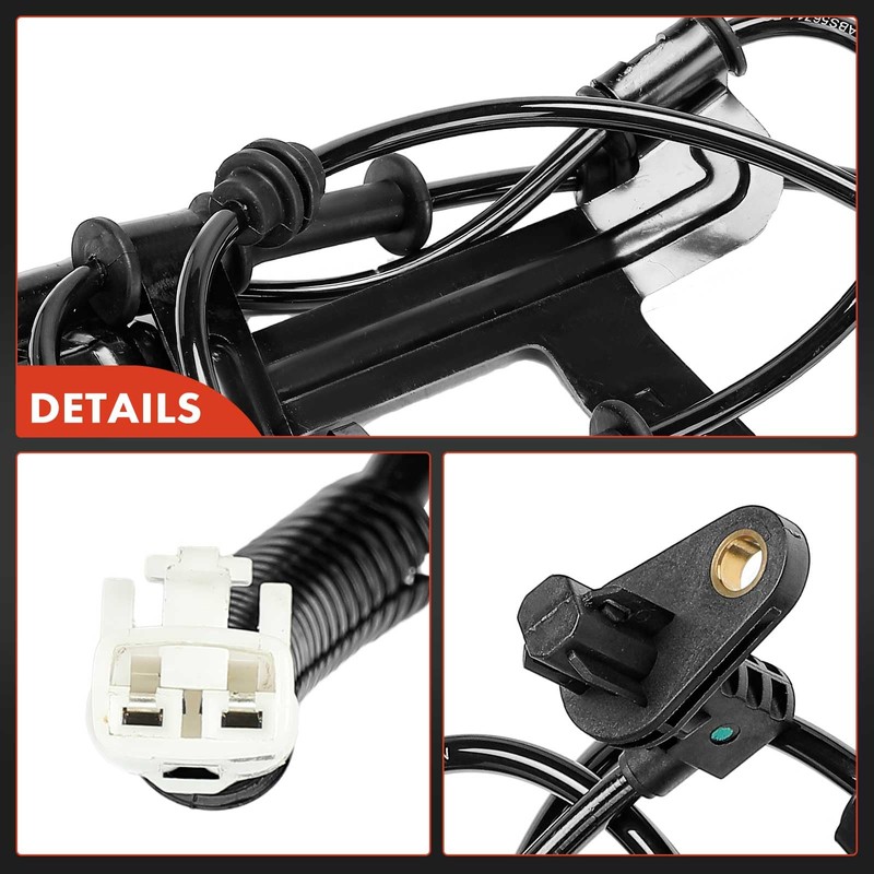 Frankberg 1x ABS Sensor 2-Pin Front Left Compatible with iX20