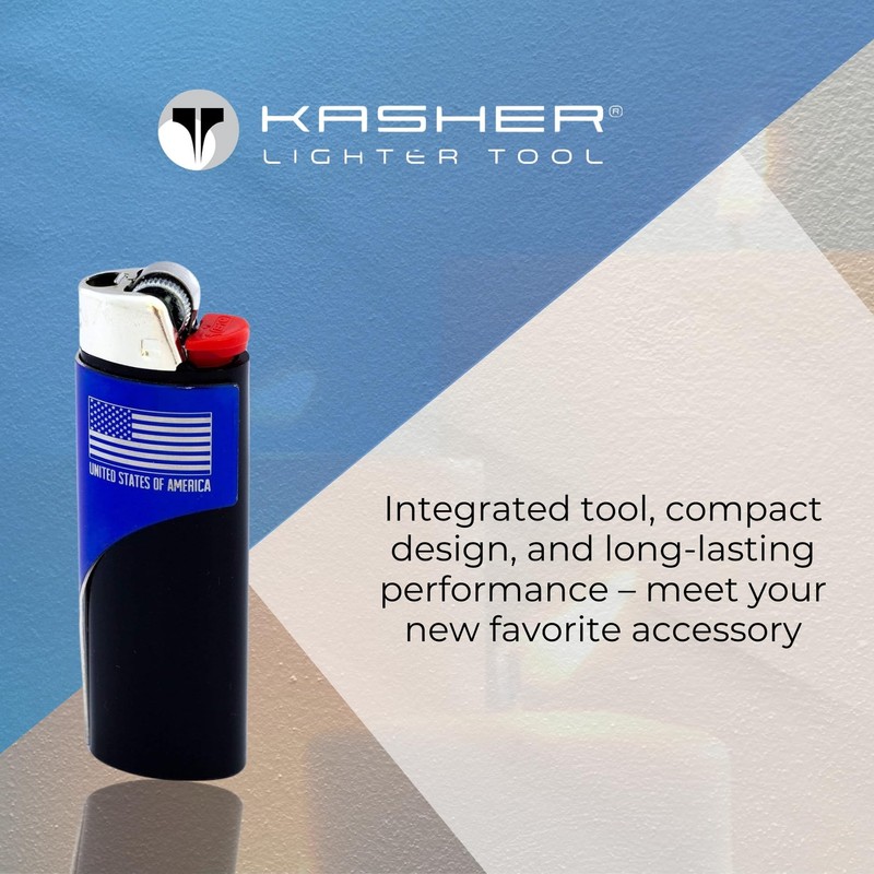 Kasher Classic Multi-Purpose Lighter Tool - Ultimate Tool for Everyday