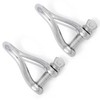 6mm Twisted Shackles Stainless Steel A4-Marine Grade (316) - for
