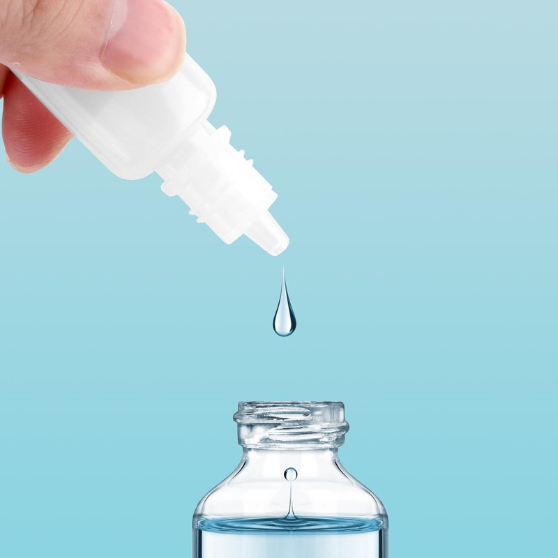 ZEONHEI 200 Pcs 10ml Dropper Bottles, Plastic Empty Dropper Bottles