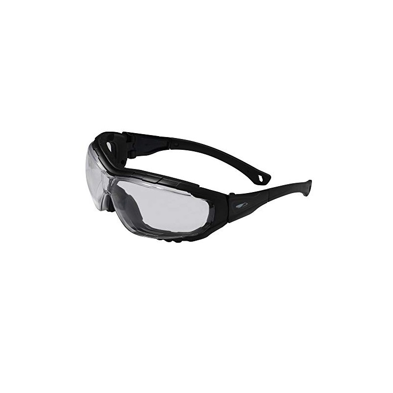 JSP Explorer 2™ Hybrid Safety Spectacles/Goggle - Clear K&N Anti-scratch/Anti-mist