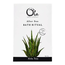 Ola Tropical Apothecary Unscented After Sun Hawaiian Sea Salt Bath Rituals - 1.4 oz