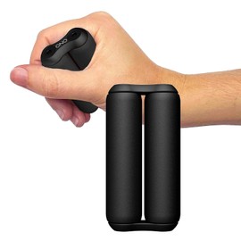 ONO Rodillo - Juguete antiestrés de Mano para Adultos | Ayuda a aliviar el estrés, la ansiedad y la tensión | Promueve el Enfoque Diseño Compacto y portátil(Tamaño Junior - Plástico ABS, Negro)