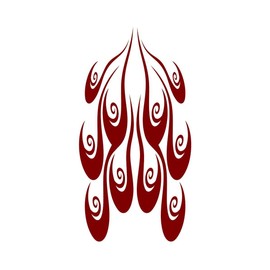 StickerChef Hood Decals Flames Graphics Stickers Auto Truck Car HH10