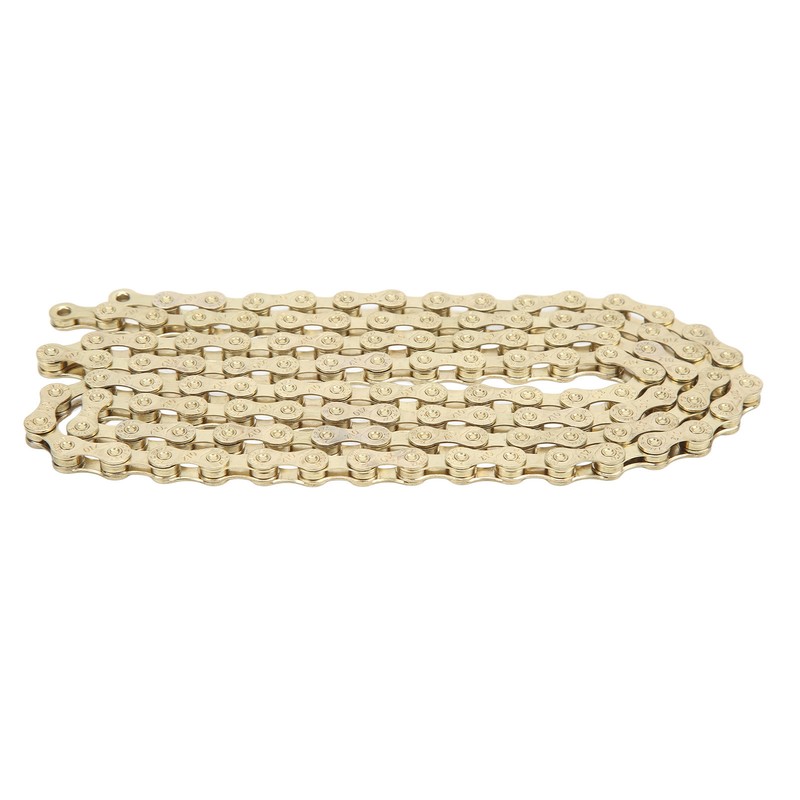 Bike Chain 116 Links 10 Speed Electroplating Rust Protection Mountain