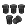 sourcing map 5Pcs 1/8 NPT Outer Hex Head Thread Pipe