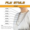 Fly Style Snake Chain Stainless Steel Gold 0.9 mm I