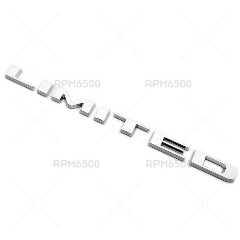 Mopar 2014-2018 Jeep Cherokee Limited Rear Liftgate Chrome Nameplate Emblem