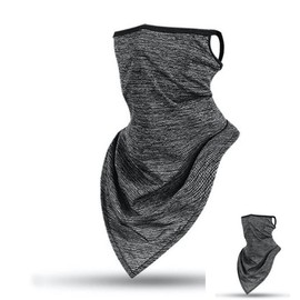 Long riding mask men women hiking golf motorcycle bicycle scarf mask work mask gray / 롱 라이딩 마스크 남자 여자 등산 골프 오토바이 자전거 스카프 마스크 작업용 마스크 회색