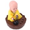 Musical Nodding Monk Figurine Decoration Moving Head Buddha Statue with