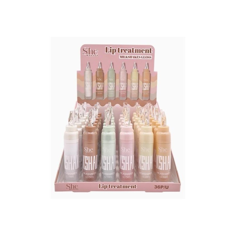 SHE Milkshake Lip Gloss - Scent: Mint