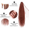 Enbeautiful Boho Faux Locs Crochet Hair 9 Packs 24 Inch