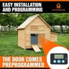 Pet & Livestock HQ Automatic Chicken Coop Door Opener Battery