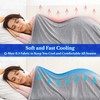 PAVILIA Cooling Blanket for Hot Sleepers, Lightweight Summer Blanket for
