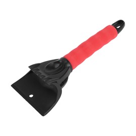 Partuto 1pc 250x90mm Universal Car Ice Scraper - SUV Snow Frost Remover for Car Truck RV Windscreen Side Window Anti Crash Portable - EVA Red Snow Shoveling Defrost Clearing