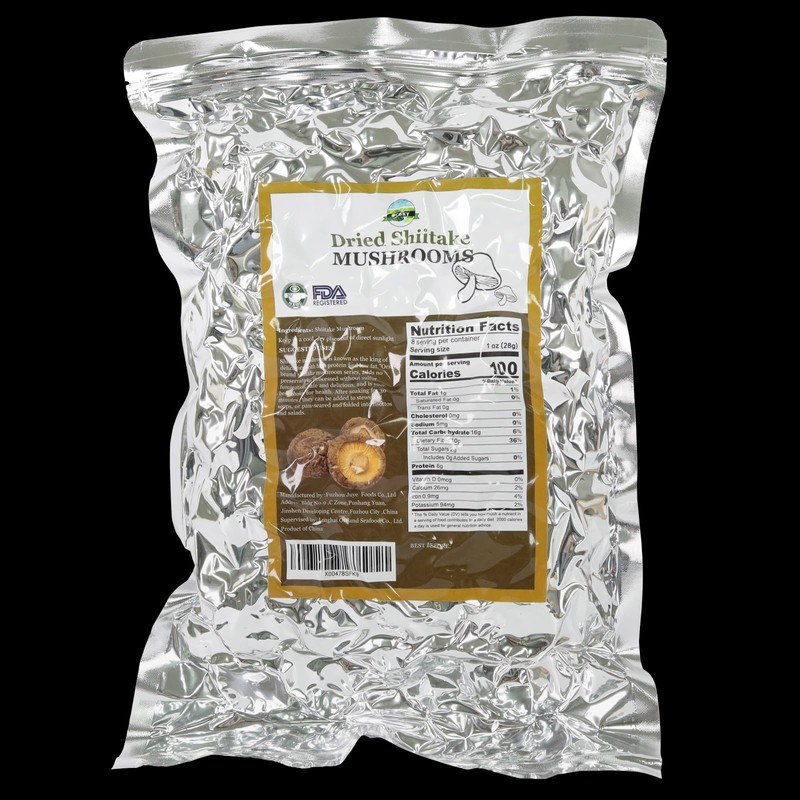 Orsky Dried Shiitake Mushrooms, Dried Mushrooms for Cooking, Quick Rehydration,