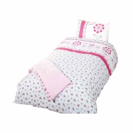 Rapport Home Pippa Flowers Single Duvet Cover and Pillowcase Set