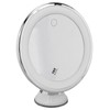 Suction Cup Makeup Mirror 10x with 3 Light Colors Battery