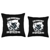 Hobby Gardener Lawn Enforcement Landscaping Lawn Care Throw Pillow