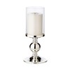 Edzard Candlestick Bamboo, height 10,6 in, silver plated, tarnish protected